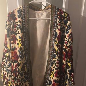 Colorful Asian-themed Duster